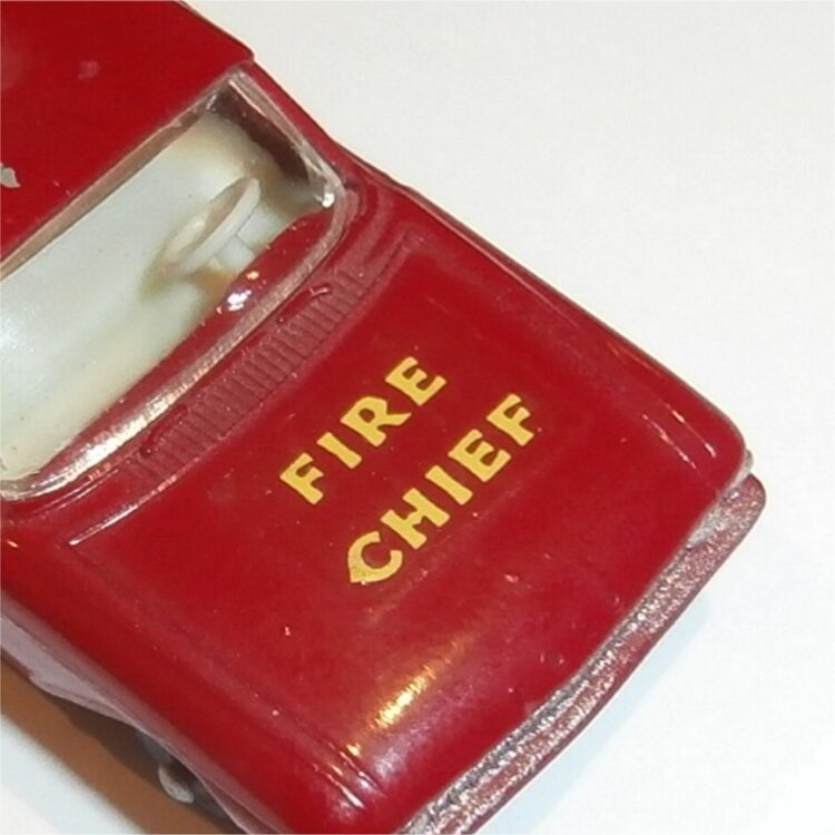 Matchbox Lesney 59 b2 Ford Fairlane Fire Chief Shield Decal Set