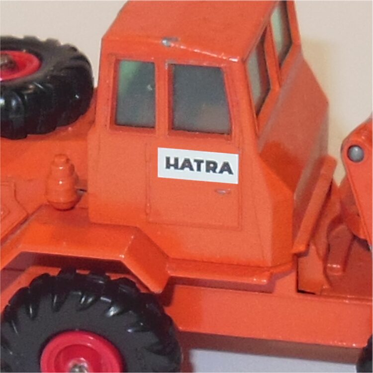 Matchbox Lesney Kingsize K 3b1s Hatra Shovel Sticker Set