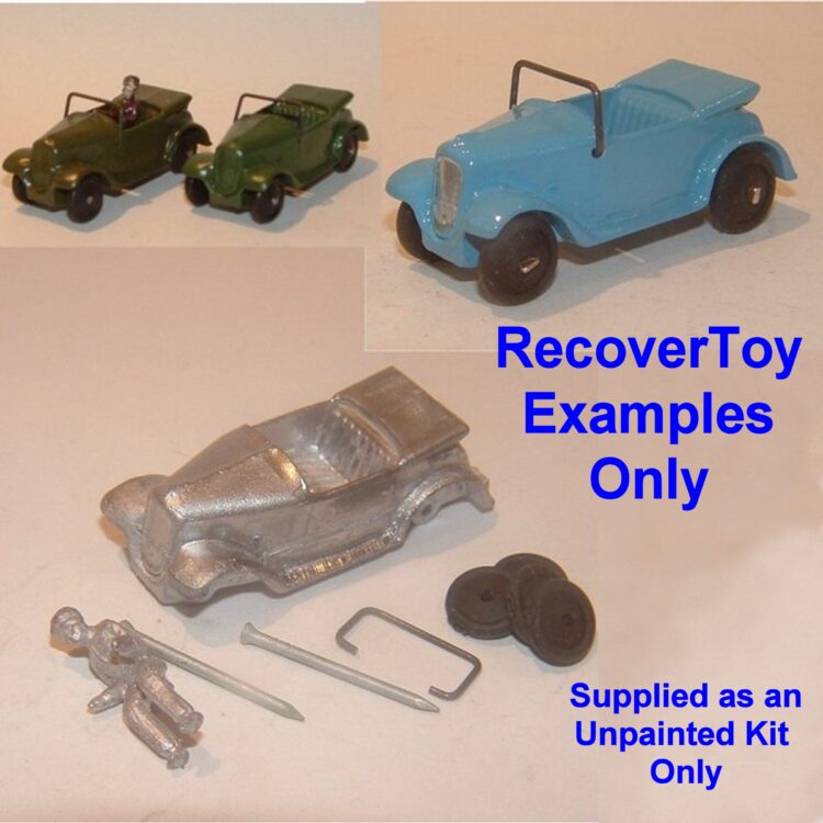 Dinky Toys 35d 152C Austin Seven Car Reproduction Kit