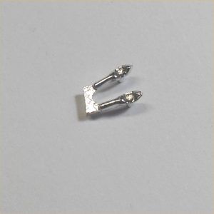Dinky Toys 2162 2253 2214 Ford Capri Chrome Door Handles Pair