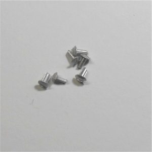 Corgi Toys Dinky Toys Restoration Metal Rivet Heads Large 6 Pack 5mm Head
