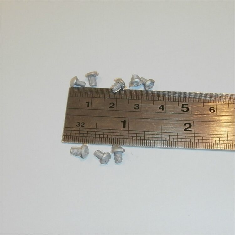 Corgi Toys Dinky Toys Restoration Metal Rivet Heads Medium 8 Pack 3mm Head