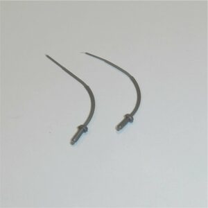 Scale Aerials 1:43 Pair of Curved Dark Grey Antennas