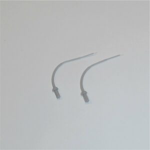 Scale Aerials 1:43 Pair of Curved Light Grey Antennas