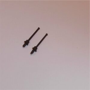 Scale Aerials 1:43 Pair of Short Black Antennas 