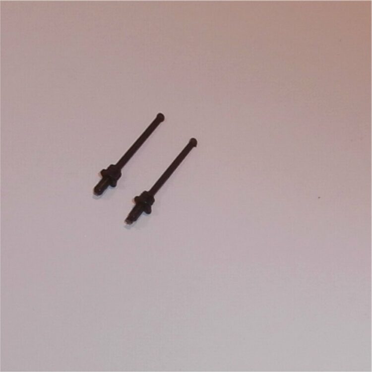 Scale Aerials 1:43 Pair of Short Black Antennas