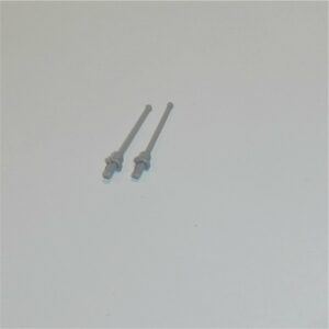 Scale Aerials 1:43 Pair of Short Light Grey Antennas