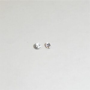 Toy Car Head Light Jewels Pair White 2mm Suit Most Brands