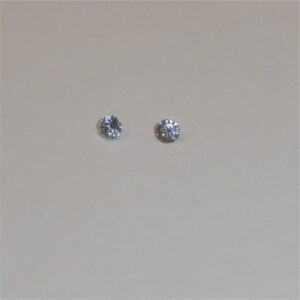 Toy Car Head Light Jewels Pair White 3mm Suit Most Brands