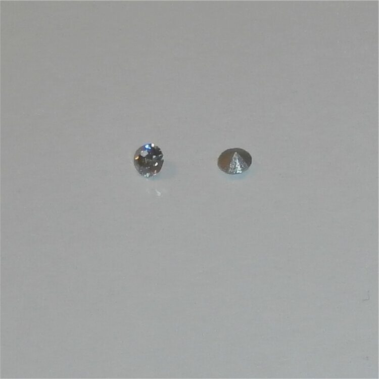 Toy Car Head Light Jewels Pair White 3mm Suit Most Brands