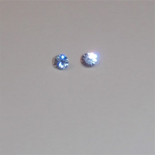 Toy Car Head Light Jewels Pair White 5mm Suit Most Brands