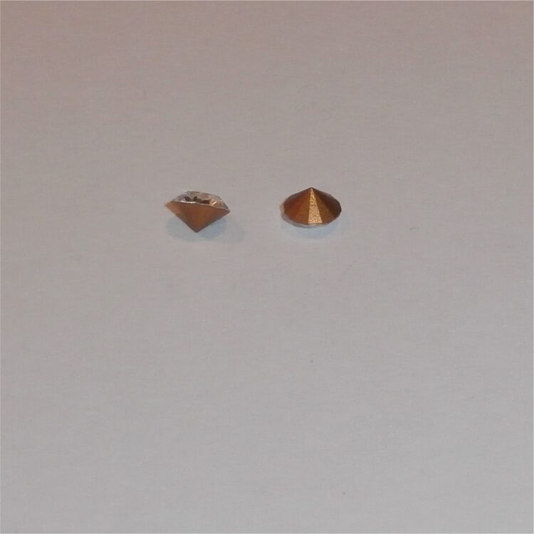 Toy Car Head Light Jewels Pair White 5mm Suit Most Brands