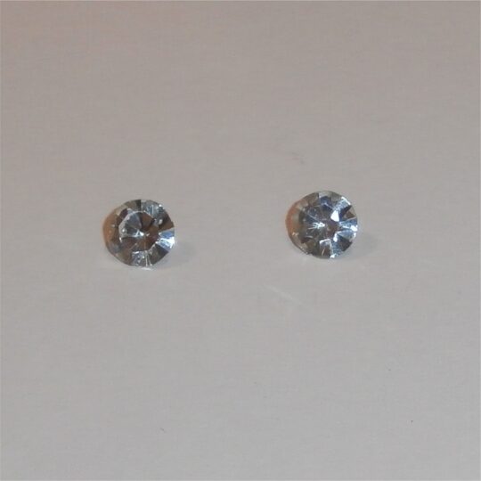 Toy Car Head Light Jewels Pair White 6mm Suit Most Brands