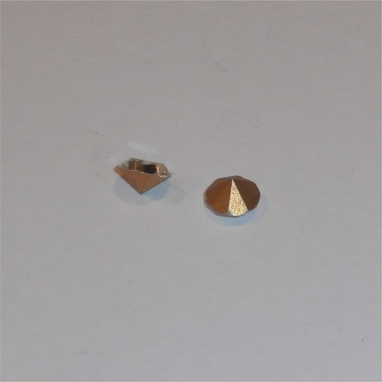 Toy Car Head Light Jewels Pair White 6mm Suit Most Brands