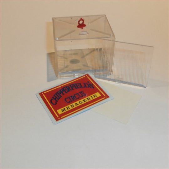 Corgi Toys 1139 Chipperfields Circus Menagerie Plastic Cage Kit
