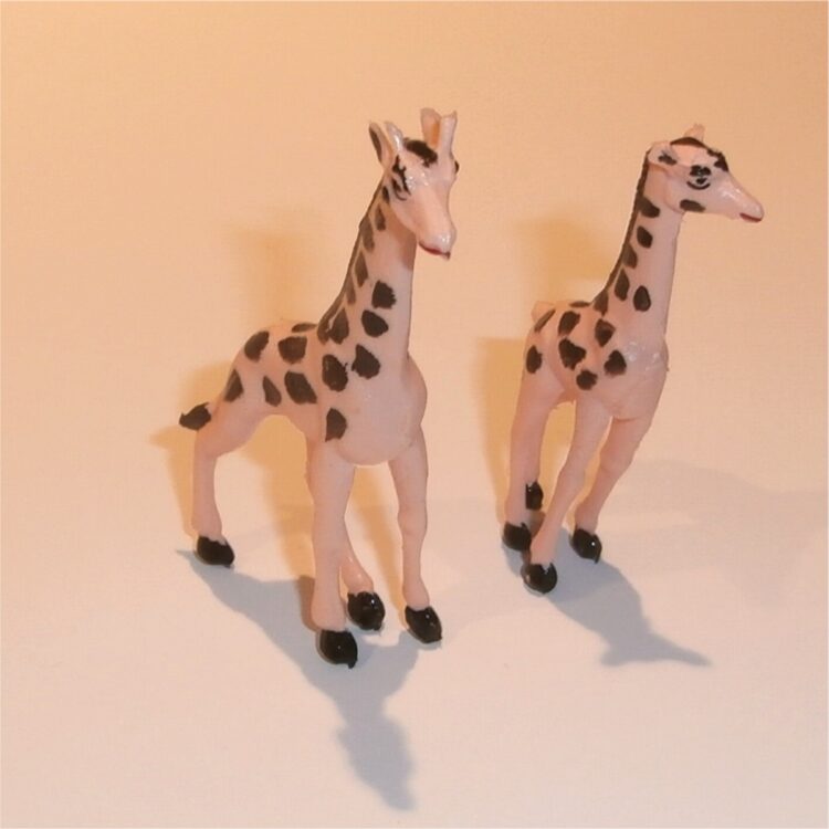 Corgi Toys 503 Bedford Chipperfields Circus Giraffe Transporter Pair of Figures