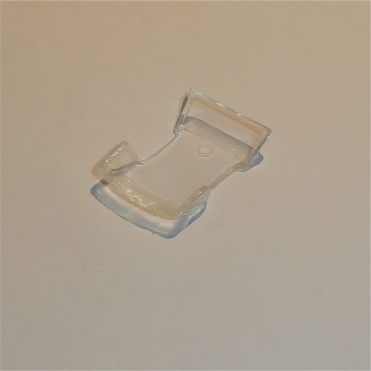 Corgi Juniors 9b Cadillac Eldorado Clear Plastic Window Unit