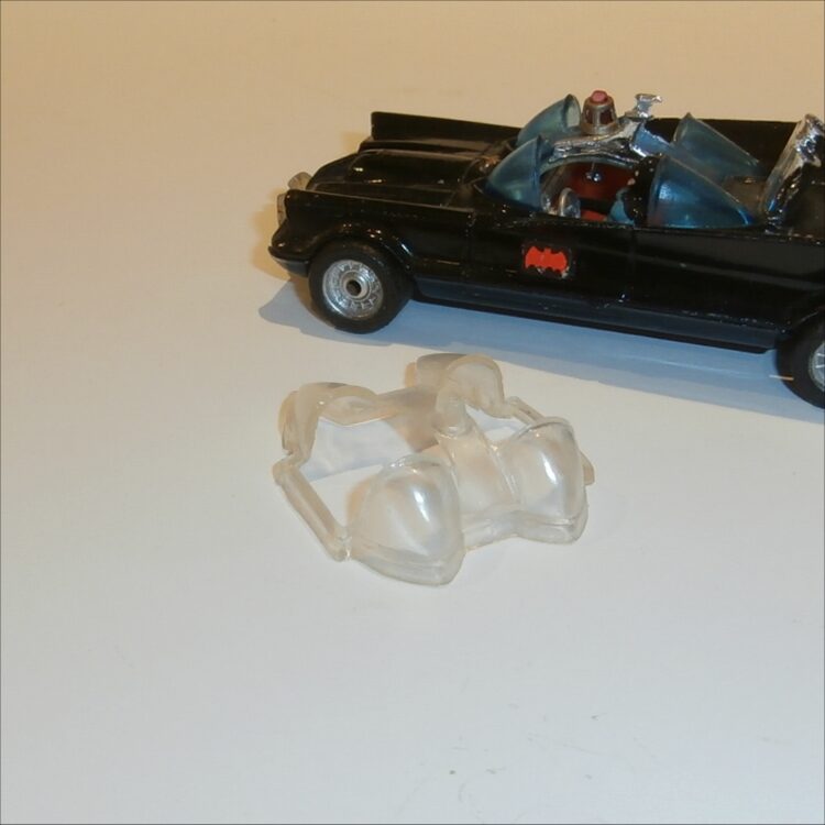 Corgi Toys 267 Batman & Robin Batmobile Window Windscreen Clear Tint