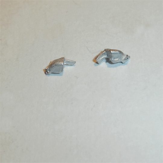 Corgi Toys 231 Triumph Herald Coupe Pair Front Bumper Ends