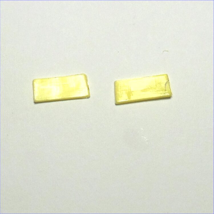 Corgi Toys 259 Citroen Le Dandy Yellow Door Trims Pair