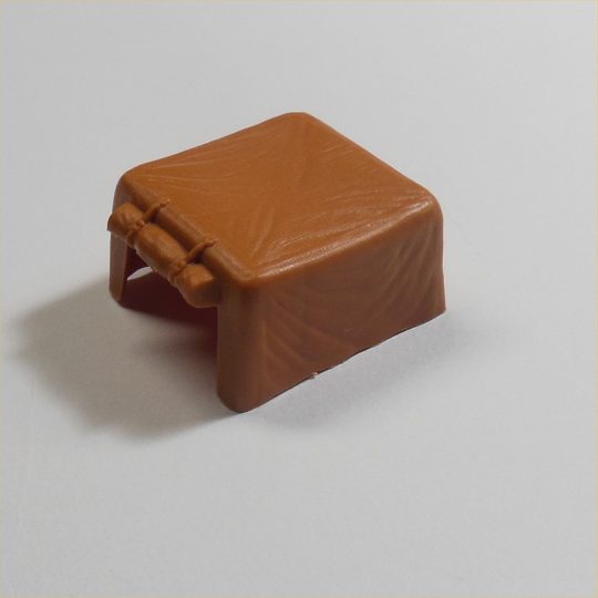 Corgi Toys 406 Unimog Tan Plastic Canopy