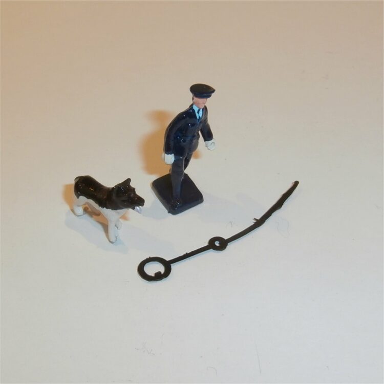 Corgi Toys 448 Mini Police Van Policeman Dog and Leash Set