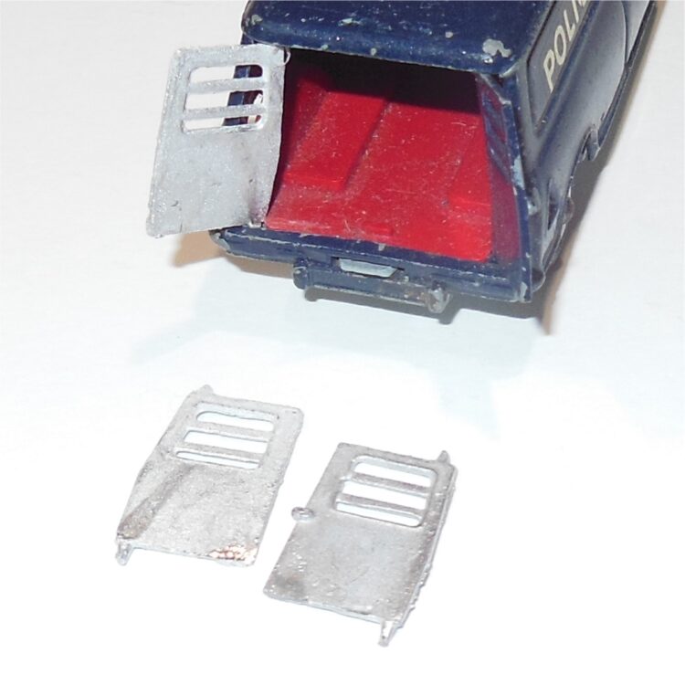 Corgi Toys 448 Mini Police Van Pair Rear Doors