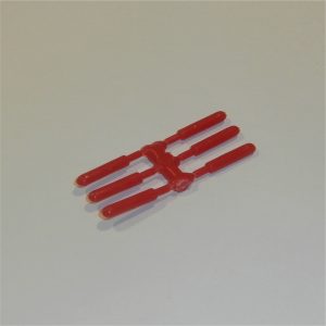 Corgi Toys  907 German Hanomag Military Tank Set of 6 Red Missiles
