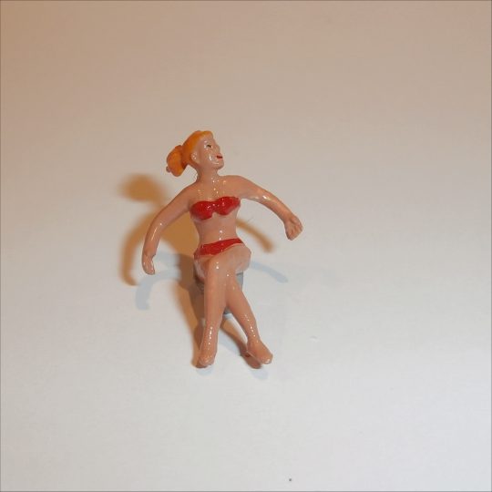 Corgi Toys GS36 Gift Set Oldsmobile Toronado Glastron Speedboat Female Figure