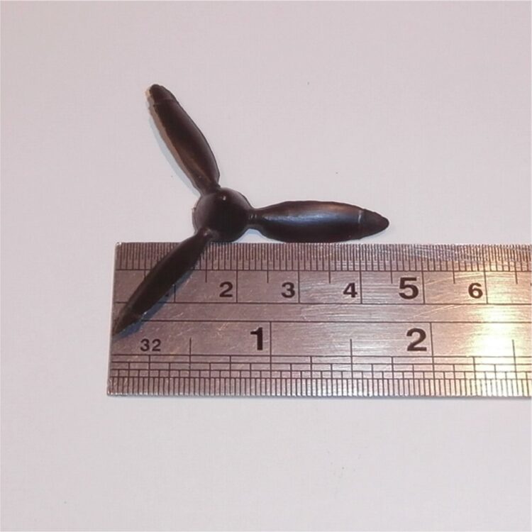 Dinky Toys 718 Hawker Hurricane Black Plastic Propellor