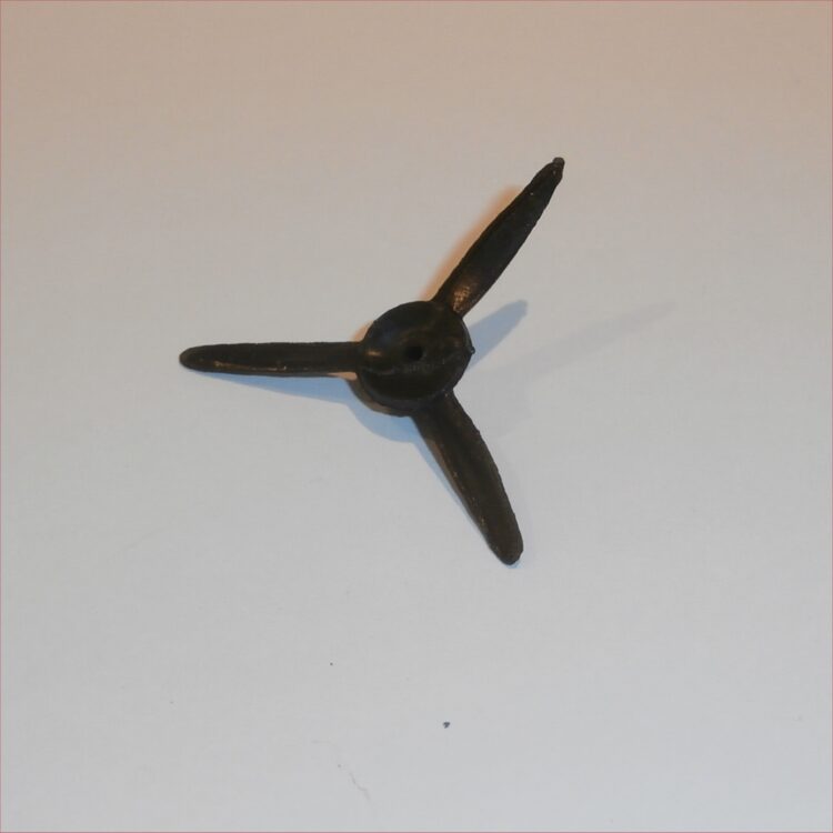 Dinky Toys 719 741 Spitfire MkII Black Plastic Propeller
