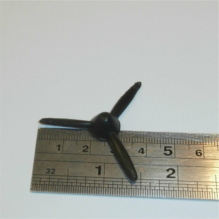 Dinky Toys 721 Junkers Ju87b Stuka Black Plastic Propellor