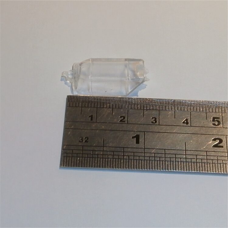 Dinky Toys 726 Messerschmitt Clear Plastic Canopy