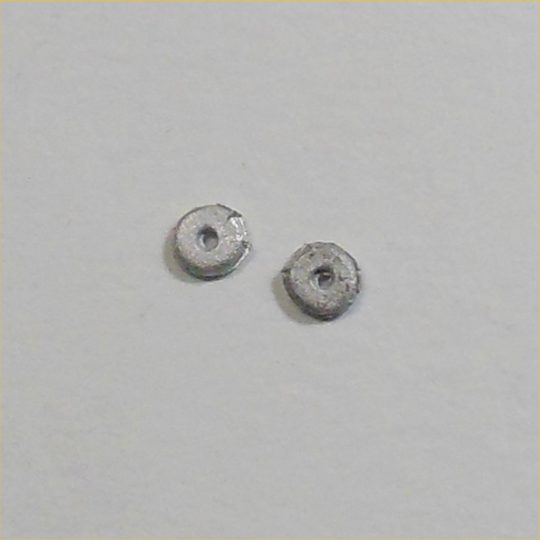Dinky Toys Aircraft Aeroplane Metal Wheels 4mm Pair