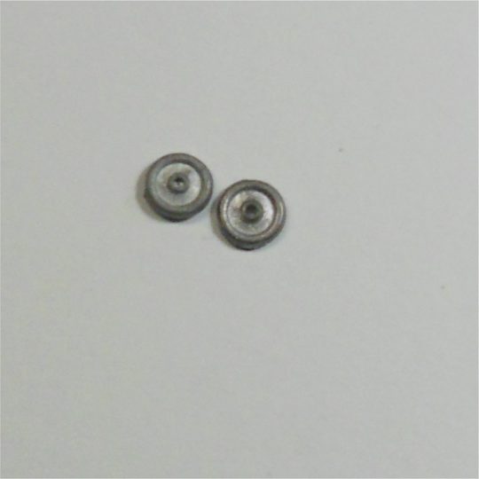 Dinky Toys 700 Series Aeroplane Aircraft Pair Metal Wheels