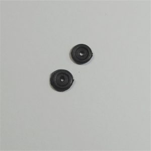 Dinky Toys 700 Series Aeroplane Aircraft Pair Black Plastic Wheels