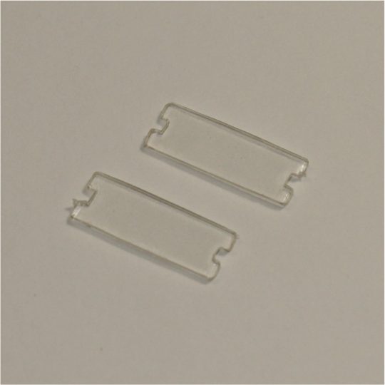 Dinky Toys French 889 Berliet Paris Bus Clear Plastic Windows for Doors