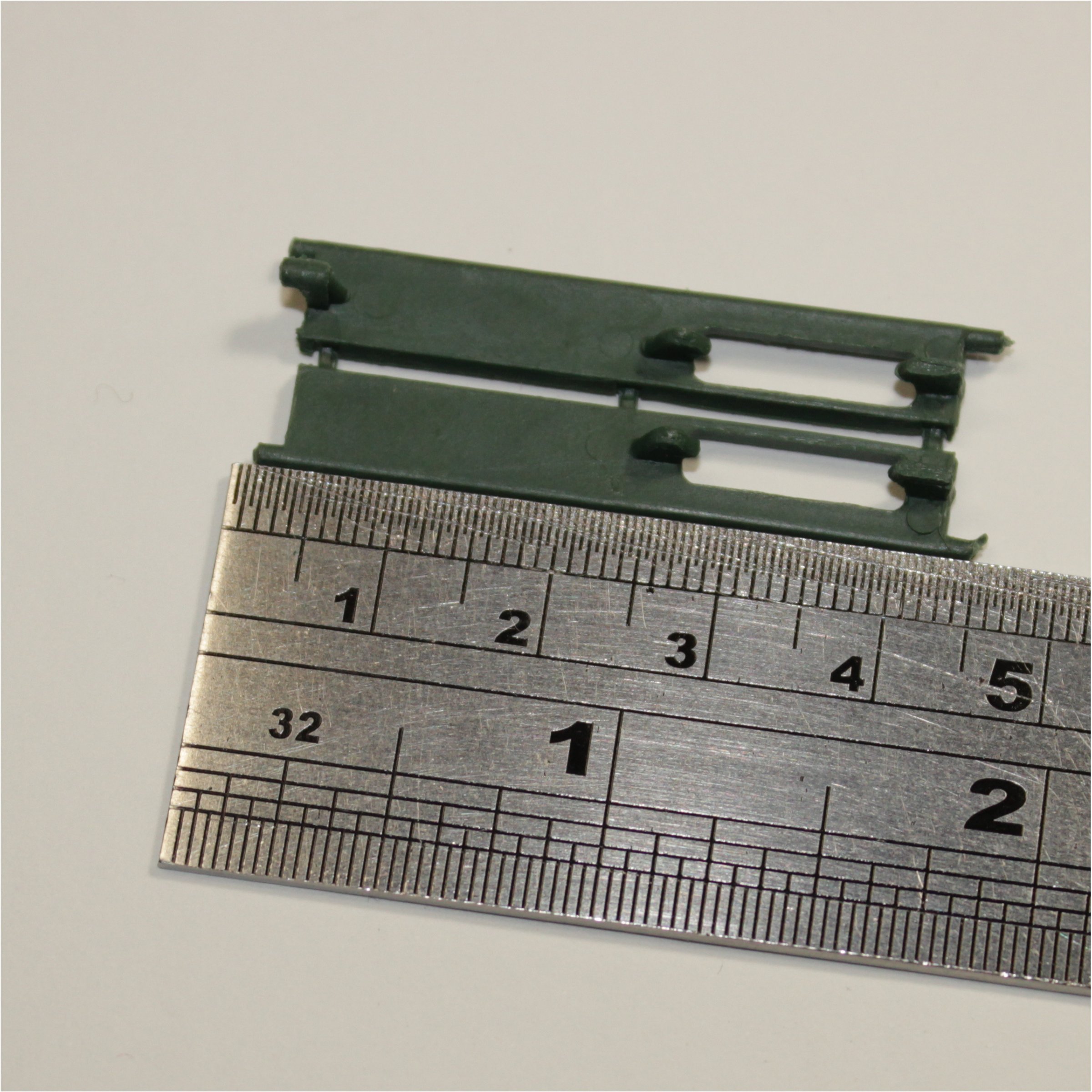 Dinky Toys French 889 Berliet Paris Bus Green Plastic Hinged Rear Doors