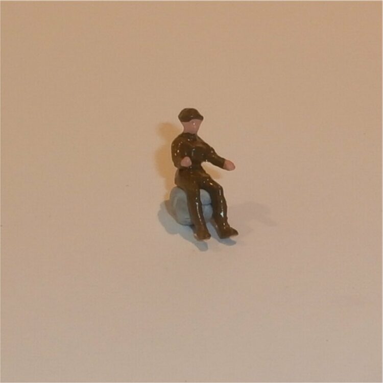 Dinky Toys 160c RA Gunlayer Driver Tin Hat Painted
