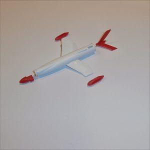 Dinky Toys 620 Berliet Gazelle Nord R20 White Plastic Missile