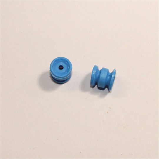 Dinky Toys Supertoys Truck Blue Plastic Double Divided Pair Rear Wheel Hubs