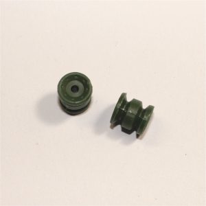 Dinky Toys Supertoys Truck Green Plastic Double Divided Pair Rear Wheel Hubs