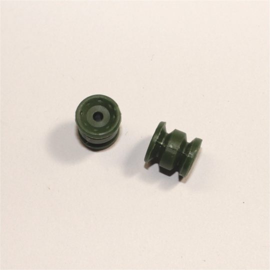 Dinky Toys Supertoys Truck Green Plastic Double Divided Pair Rear Wheel Hubs