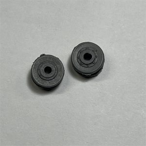 Dinky Toys Supertoys Truck Grey Plastic Fine Pattern Wheel Hubs Pair