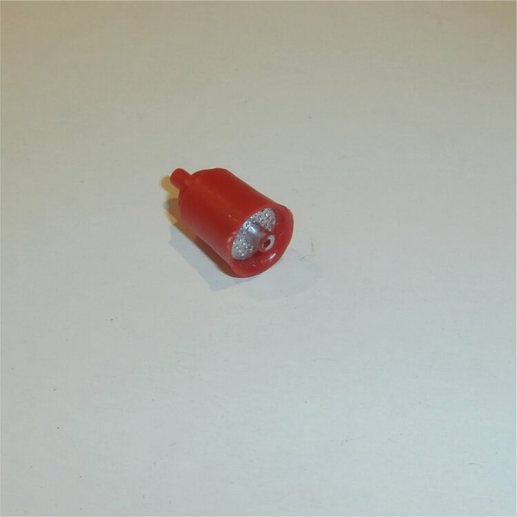 Dinky Toys 101 Thunderbird 2 Red Plastic Exhaust Pod with Chrome Plate