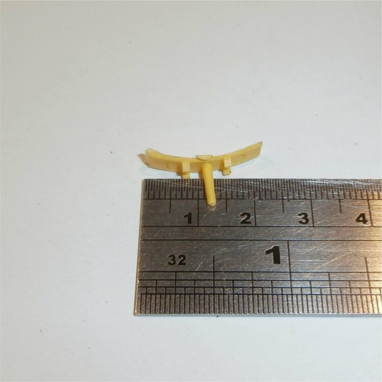 Dinky Toys 101 Thunderbird 2 Yellow Plastic Leg Release Button