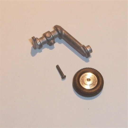 Dinky Toys 102 Joes Car Left Hand Rear Leg Wheel Assembly