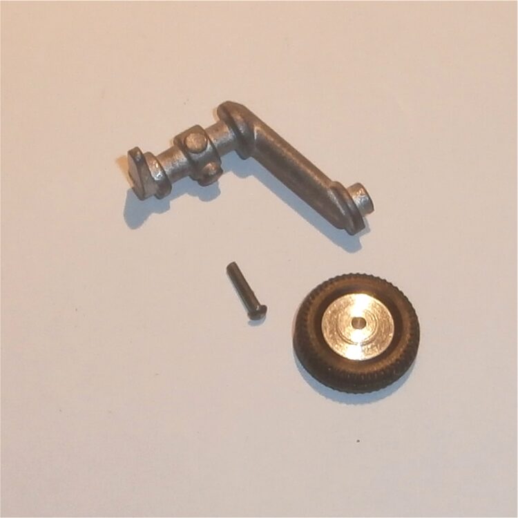 Dinky Toys 102 Joes Car Left Hand Rear Leg Wheel Assembly