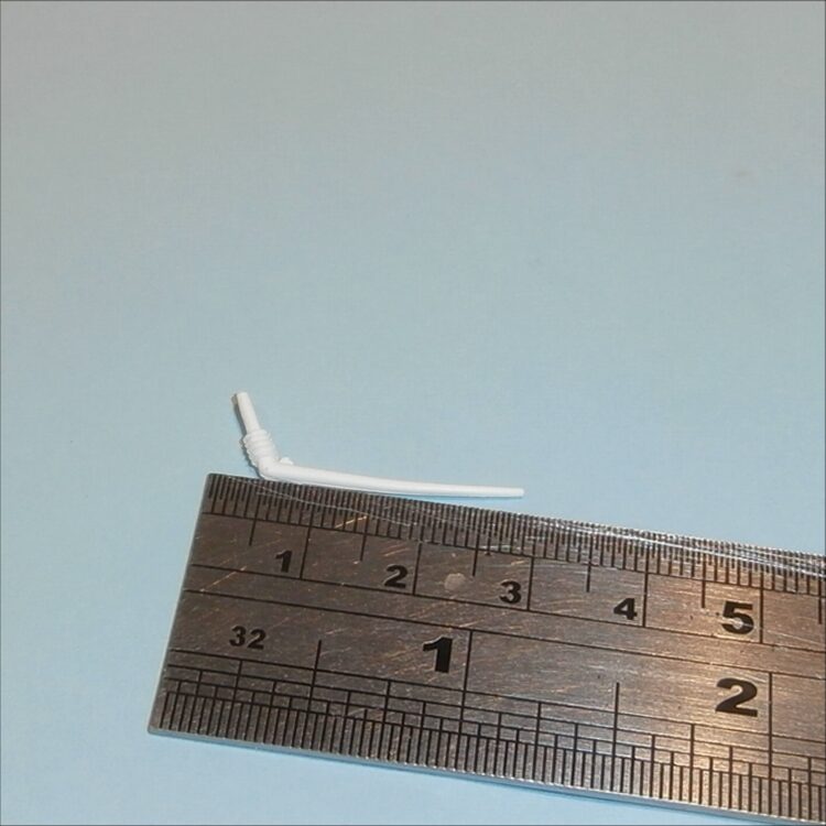 Dinky Toys 103 SPC or 105 MSV White Plastic Aerial Antenna