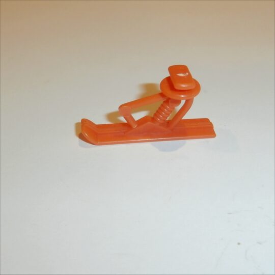 Dinky Toys 351 UFO SHADO Interceptor Front Orange Plastic Ski